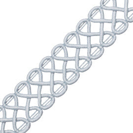 Harbour Serpentine Braid Trim by Samuel & Sons in Sky