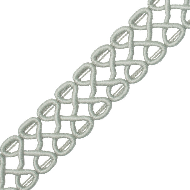 Harbour Serpentine Braid Trim by Samuel & Sons in Sea Crest