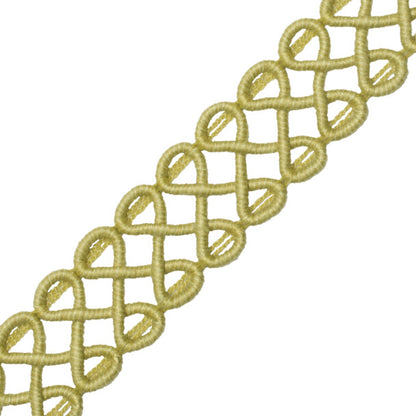 Harbour Serpentine Braid Trim by Samuel & Sons in Kelp