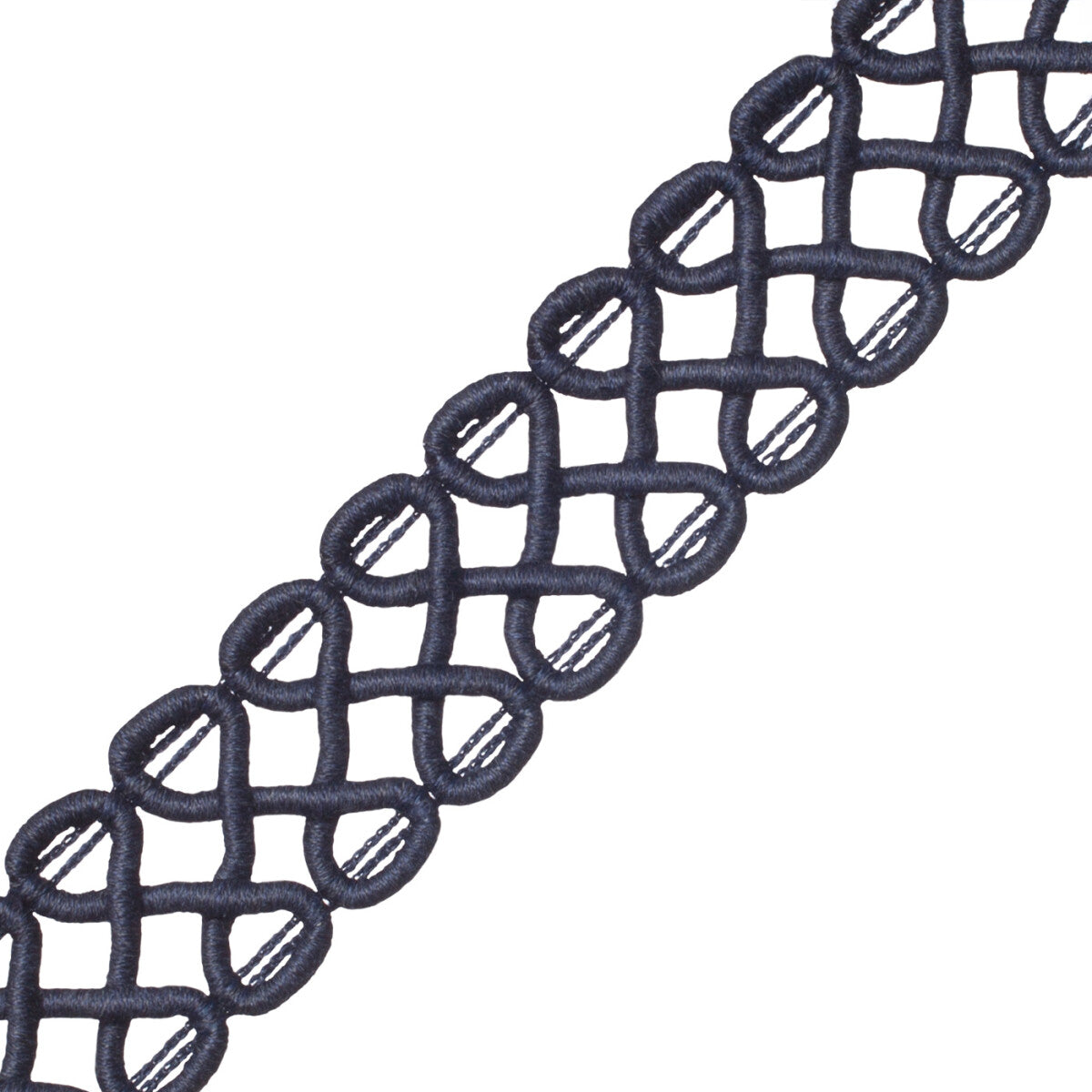 Harbour Serpentine Braid Trim by Samuel & Sons in Navy