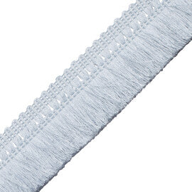 Harbour Linen Brush Fringe Trim by Samuel & Sons in Sky