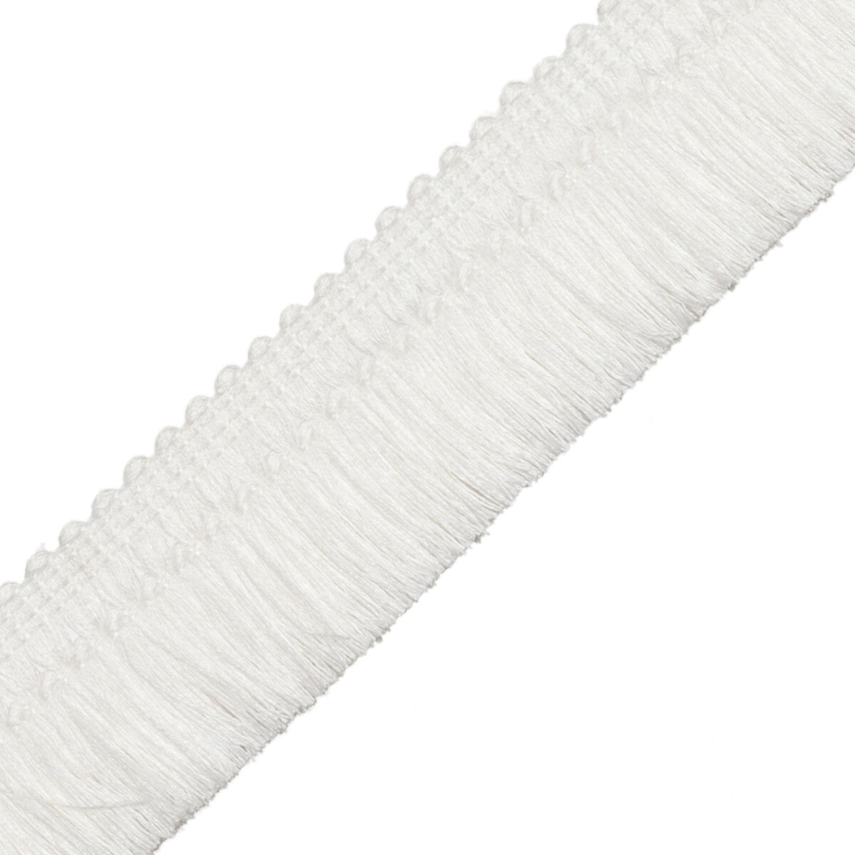 Harbour Linen Brush Fringe Trim by Samuel & Sons in Cloud