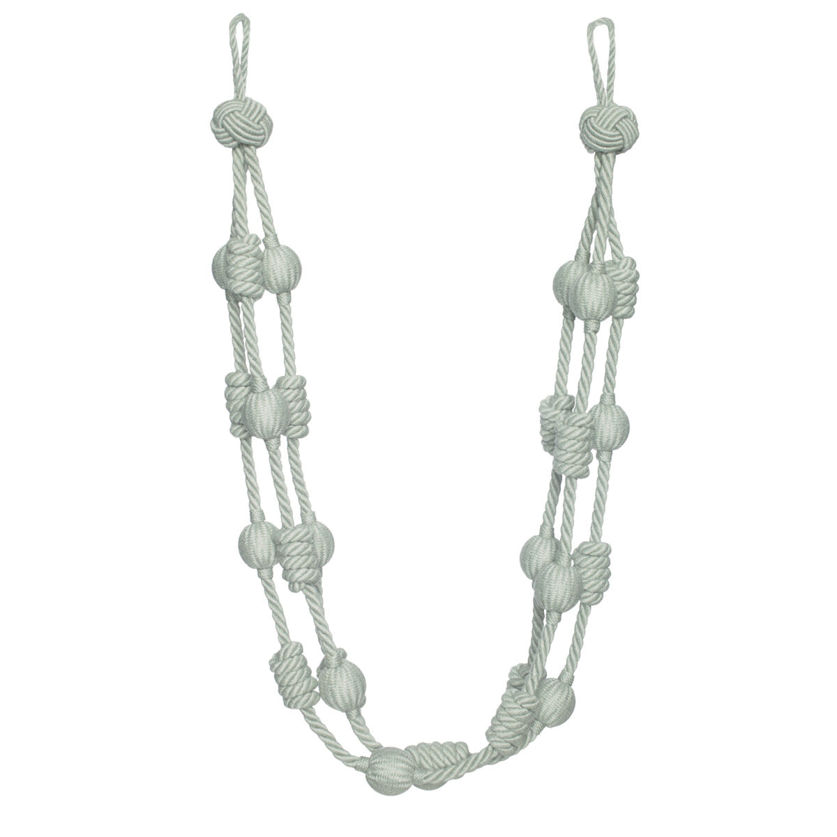 Harbour Beaded & Knotted Holdback by Samuel & Sons in Sea Crest