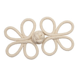 Harbour Crown Knot Frog by Samuel & Sons in Sand Dune