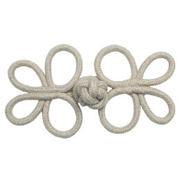 Harbour Crown Knot Frog by Samuel & Sons in Flax