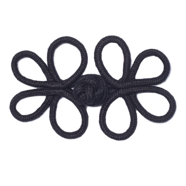 Harbour Crown Knot Frog by Samuel & Sons in Ebony