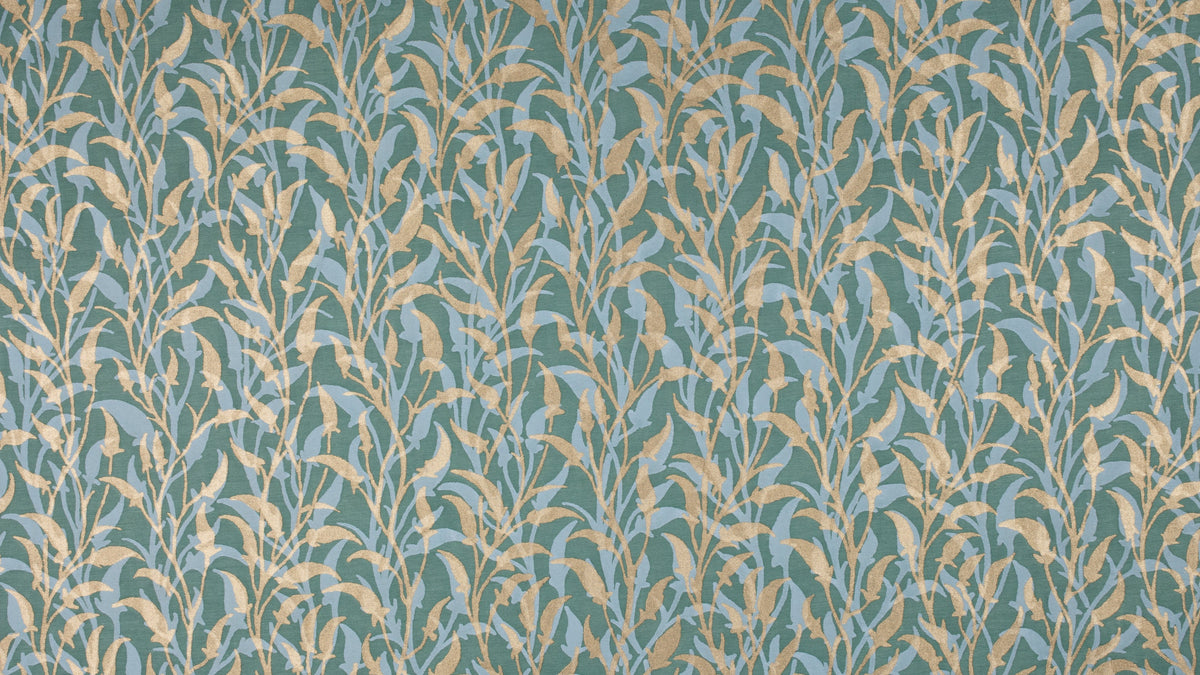 Orfeo Blue-green monotones with gold