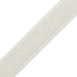 1.5" Cambridge Metallic Braid Trim by Samuel & Sons in Platinum