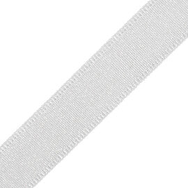 1.5" Cambridge Metallic Braid Trim by Samuel & Sons in Silver Leaf