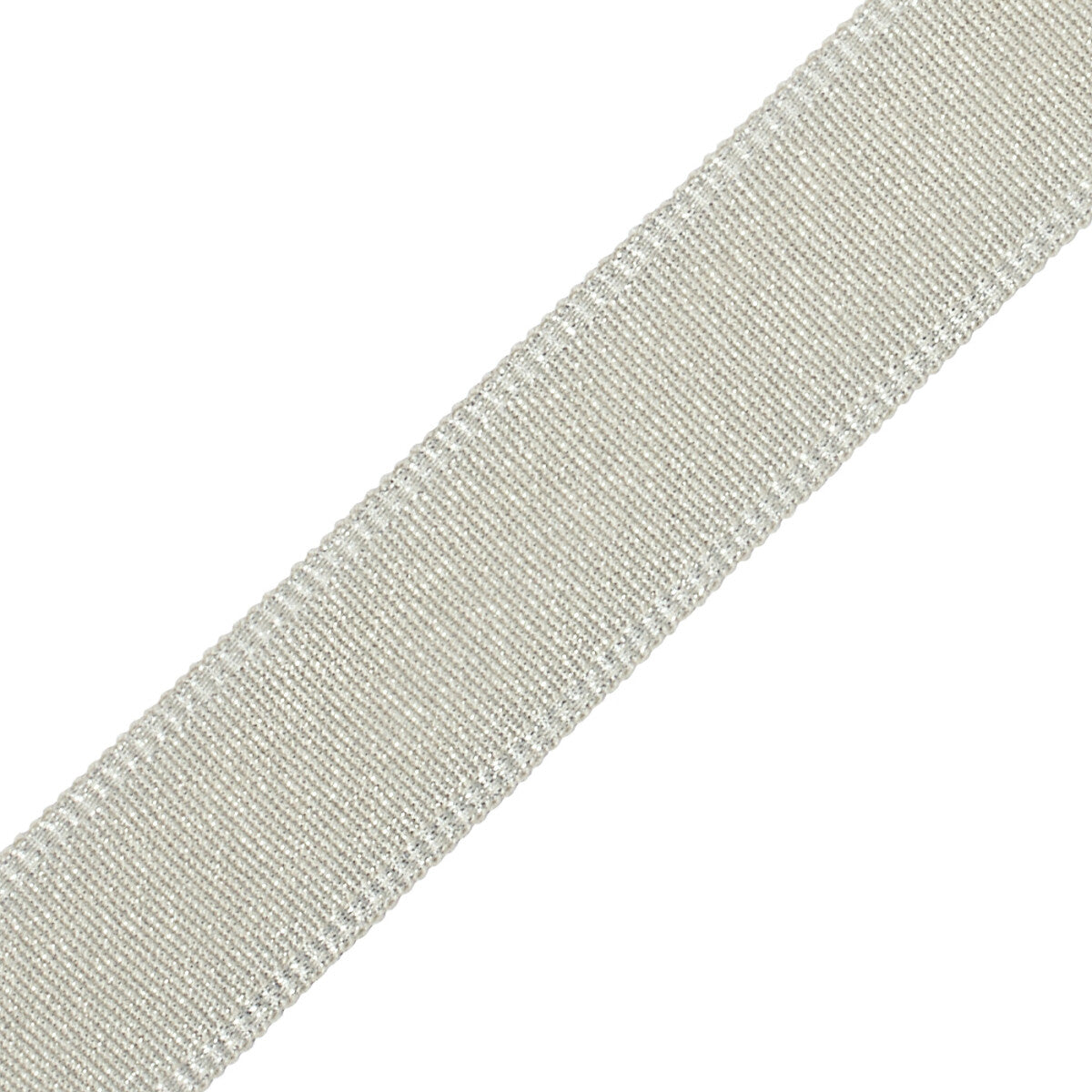 1.5" Cambridge Metallic Braid Trim by Samuel & Sons in Mercury Glass