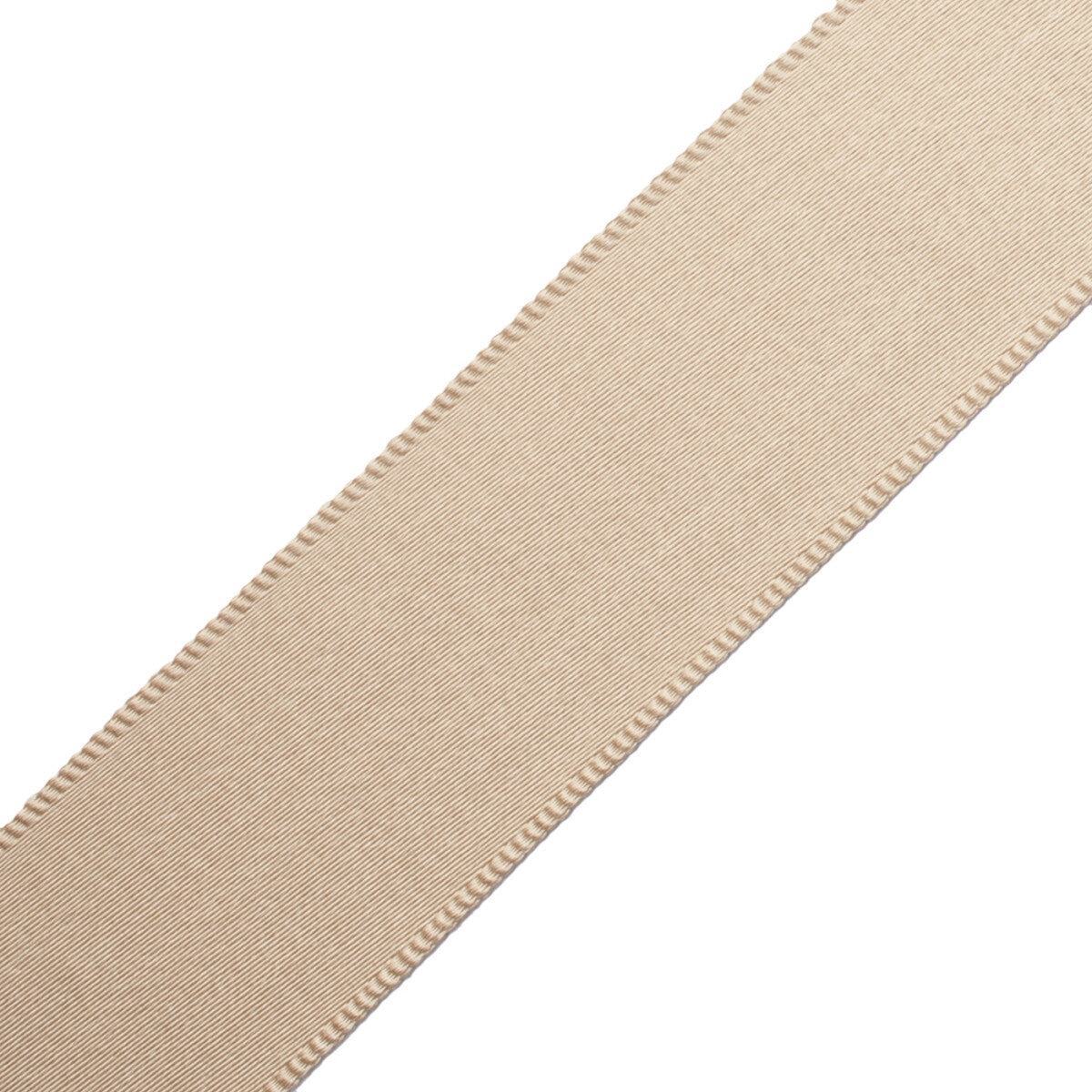 Carlyle Silk Satin Border Trim by Samuel & Sons in Cashew