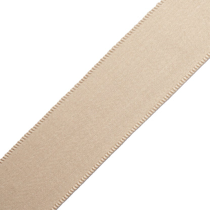 Carlyle Silk Satin Border Trim by Samuel & Sons in Cashew