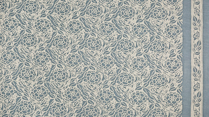 Fiori Storm blue & ivory