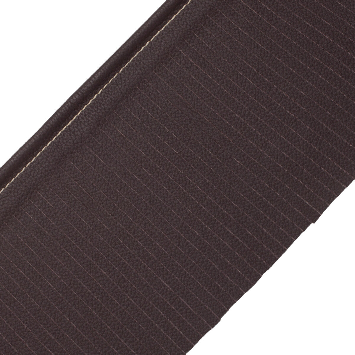Toscana Leather Cut Fringe Trim by Samuel & Sons in Black Bean