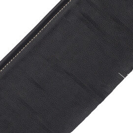 Toscana Leather Cut Fringe Trim by Samuel & Sons in Coal