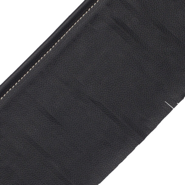 Toscana Leather Cut Fringe Trim by Samuel & Sons in Coal