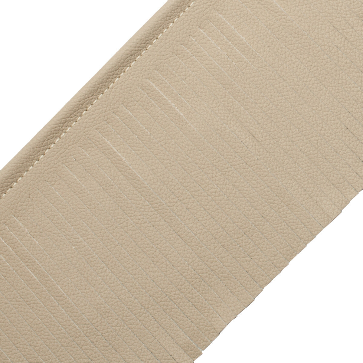 Toscana Leather Cut Fringe Trim by Samuel & Sons in Buff