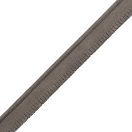 Toscana Nubuck Piping Trim by Samuel & Sons in Mushroom