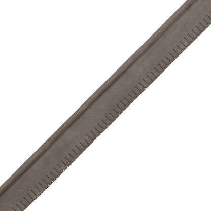 Toscana Nubuck Piping Trim by Samuel & Sons in Mushroom