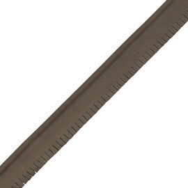 Toscana Nubuck Piping Trim by Samuel & Sons in Cafe