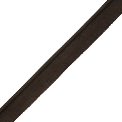 Toscana Nubuck Piping Trim by Samuel & Sons in Sable