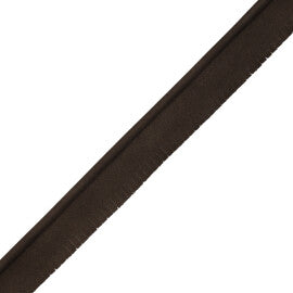 Toscana Nubuck Piping Trim by Samuel & Sons in Sable