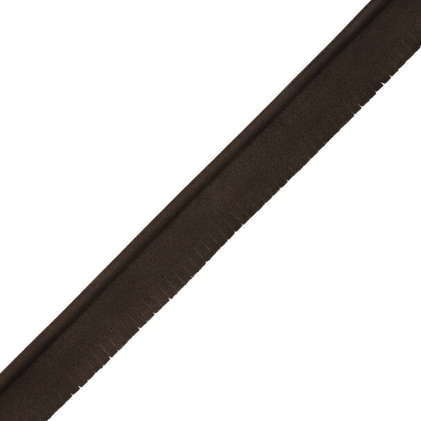 Toscana Nubuck Piping Trim by Samuel & Sons in Sable
