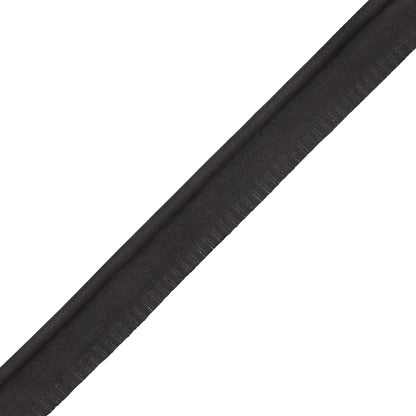 Toscana Nubuck Piping Trim by Samuel & Sons in Graphite