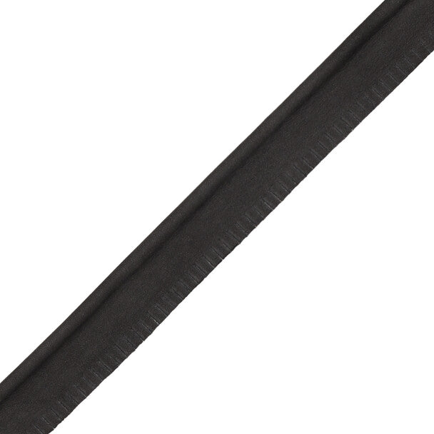 Toscana Nubuck Piping Trim by Samuel & Sons in Graphite