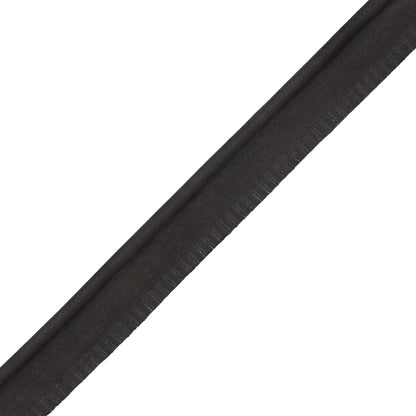 Toscana Nubuck Piping Trim by Samuel & Sons in Graphite