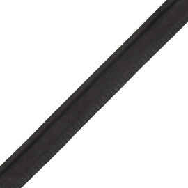 Toscana Nubuck Piping Trim by Samuel & Sons in Graphite