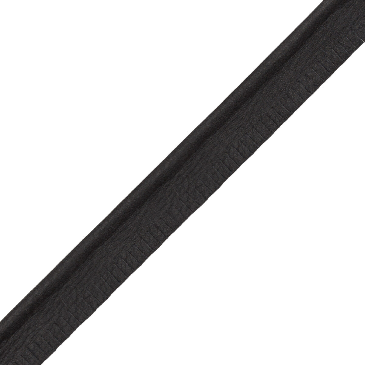 Toscana Nubuck Piping Trim by Samuel & Sons in Nero