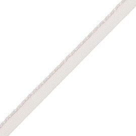 1/8" (3 Mm) Palais Cord With Tape Trim by Samuel & Sons in Perle