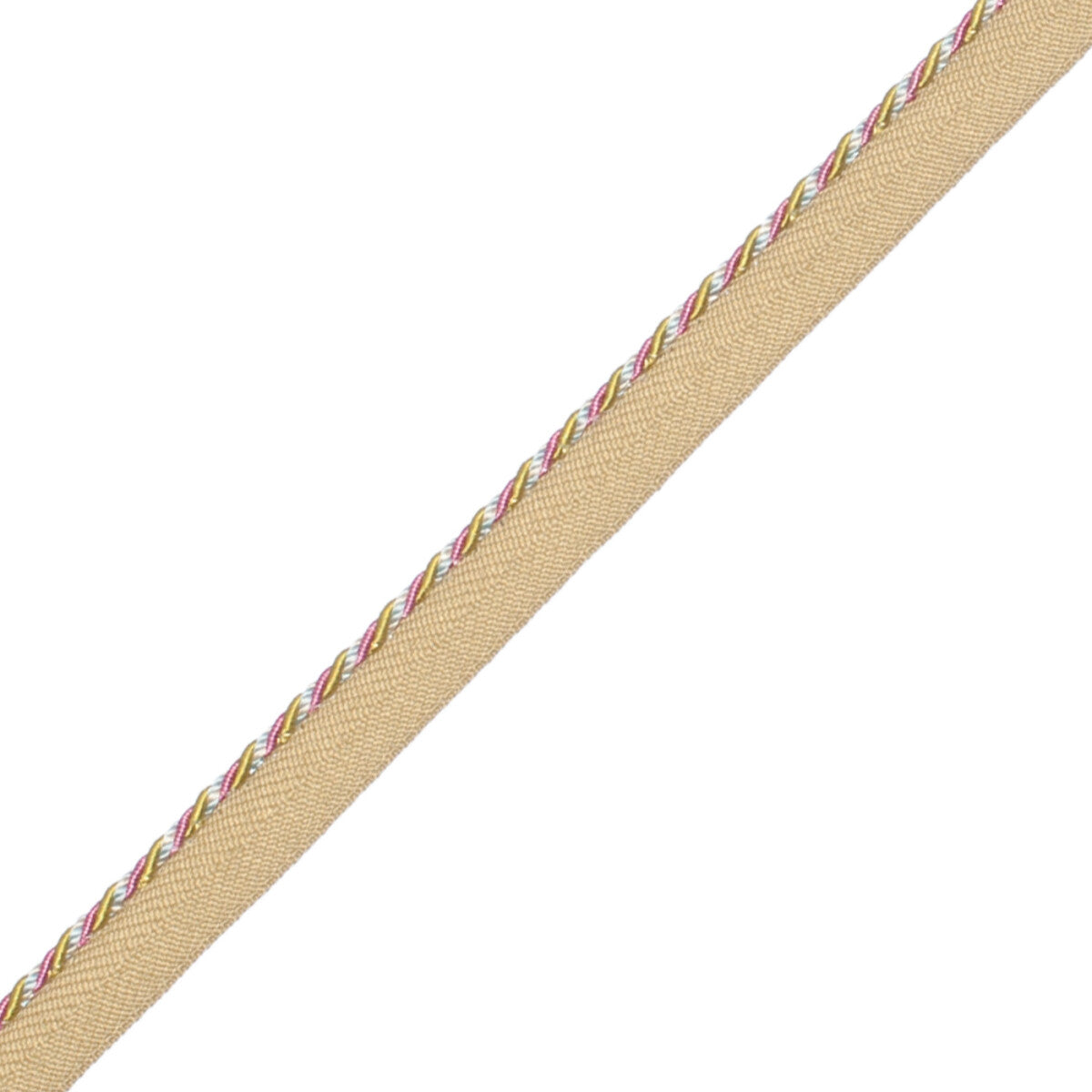 1/8" (3 Mm) Palais Cord With Tape Trim by Samuel & Sons in Jardin