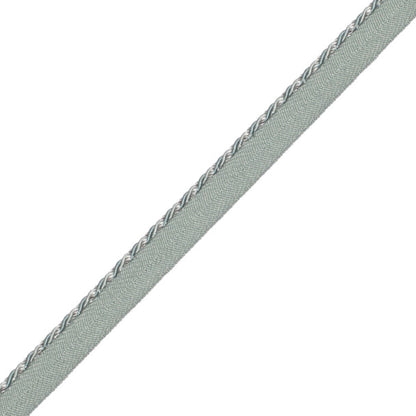 1/8" (3 Mm) Palais Cord With Tape Trim by Samuel & Sons in Minerale