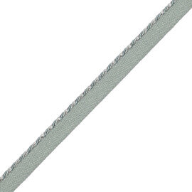 1/8" (3 Mm) Palais Cord With Tape Trim by Samuel & Sons in Minerale