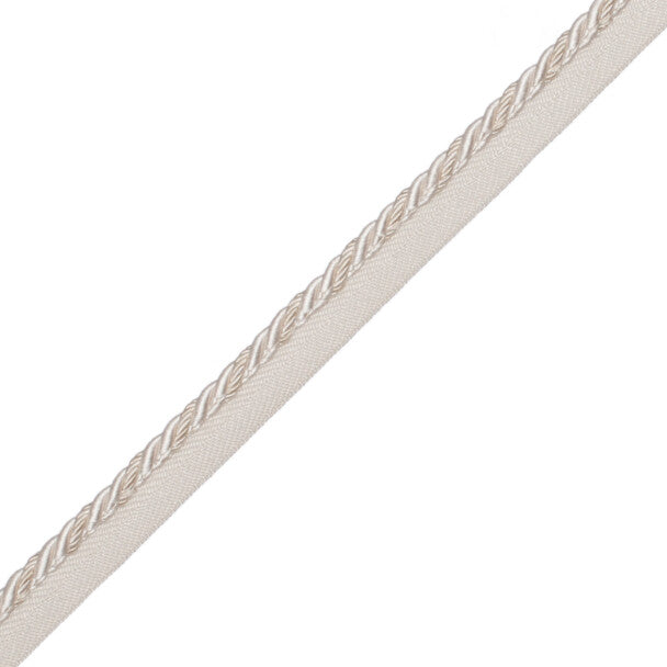 1/4" (5 Mm) Palais Cord With Tape Trim by Samuel & Sons in Perle