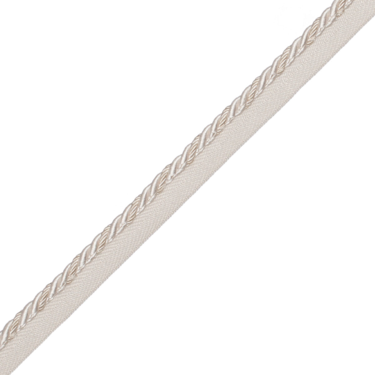 1/4" (5 Mm) Palais Cord With Tape Trim by Samuel & Sons in Perle