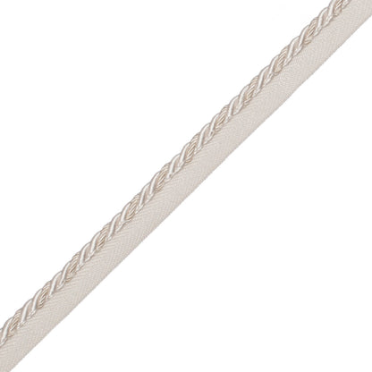 1/4" (5 Mm) Palais Cord With Tape Trim by Samuel & Sons in Perle
