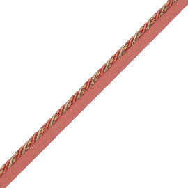 1/4" (5 Mm) Palais Cord With Tape Trim by Samuel & Sons in Terra