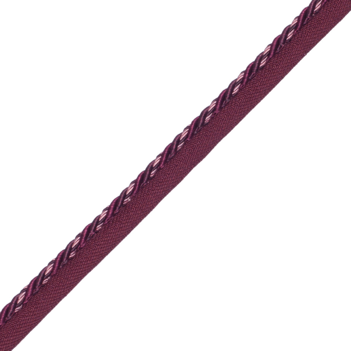 1/4" (5 Mm) Palais Cord With Tape Trim by Samuel & Sons in Amethyste