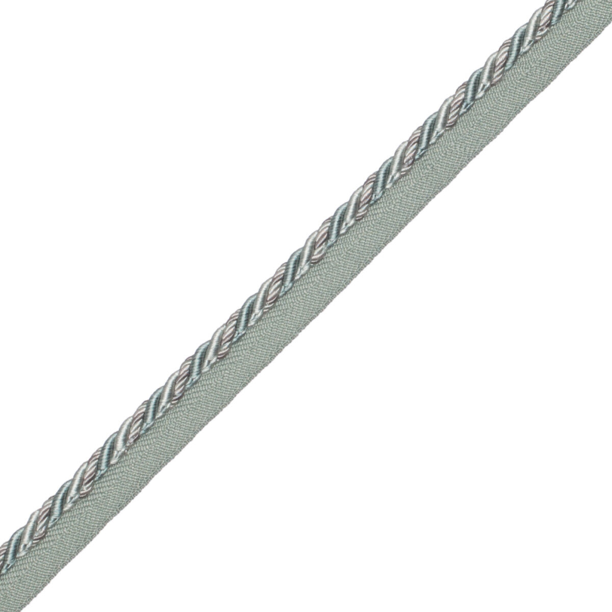 1/4" (5 Mm) Palais Cord With Tape Trim by Samuel & Sons in Minerale
