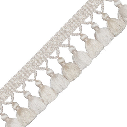 Palais Tassel Fringe Trim by Samuel & Sons in Perle