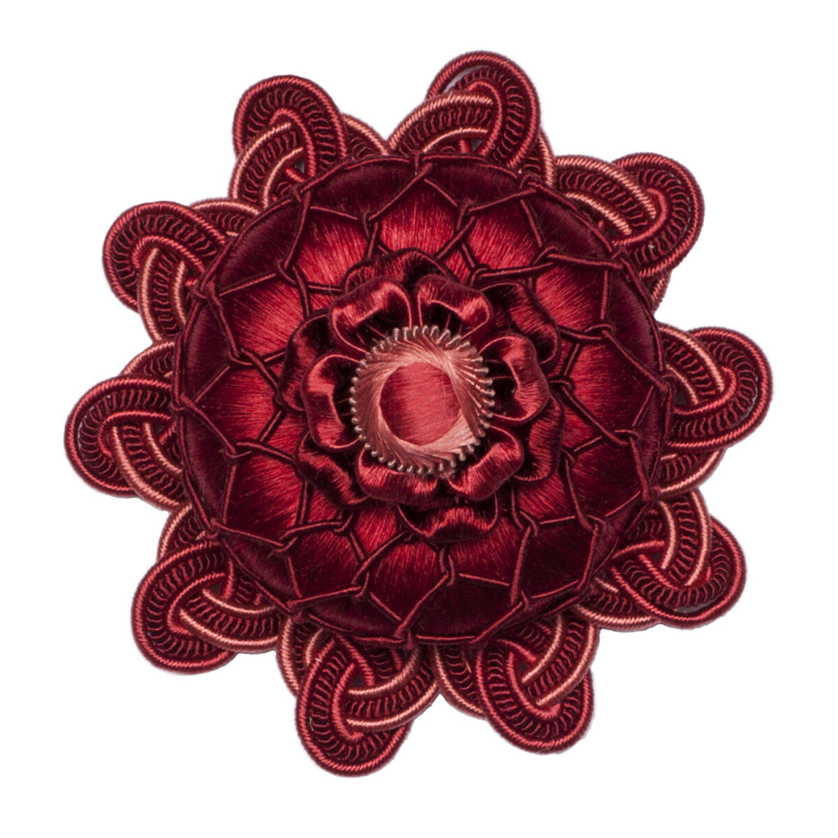 Palais Rosette by Samuel & Sons in Claret