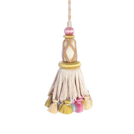 Palais Key Tassel Trim by Samuel & Sons in Jardin
