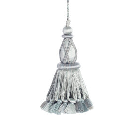 Palais Key Tassel Trim by Samuel & Sons in Minerale