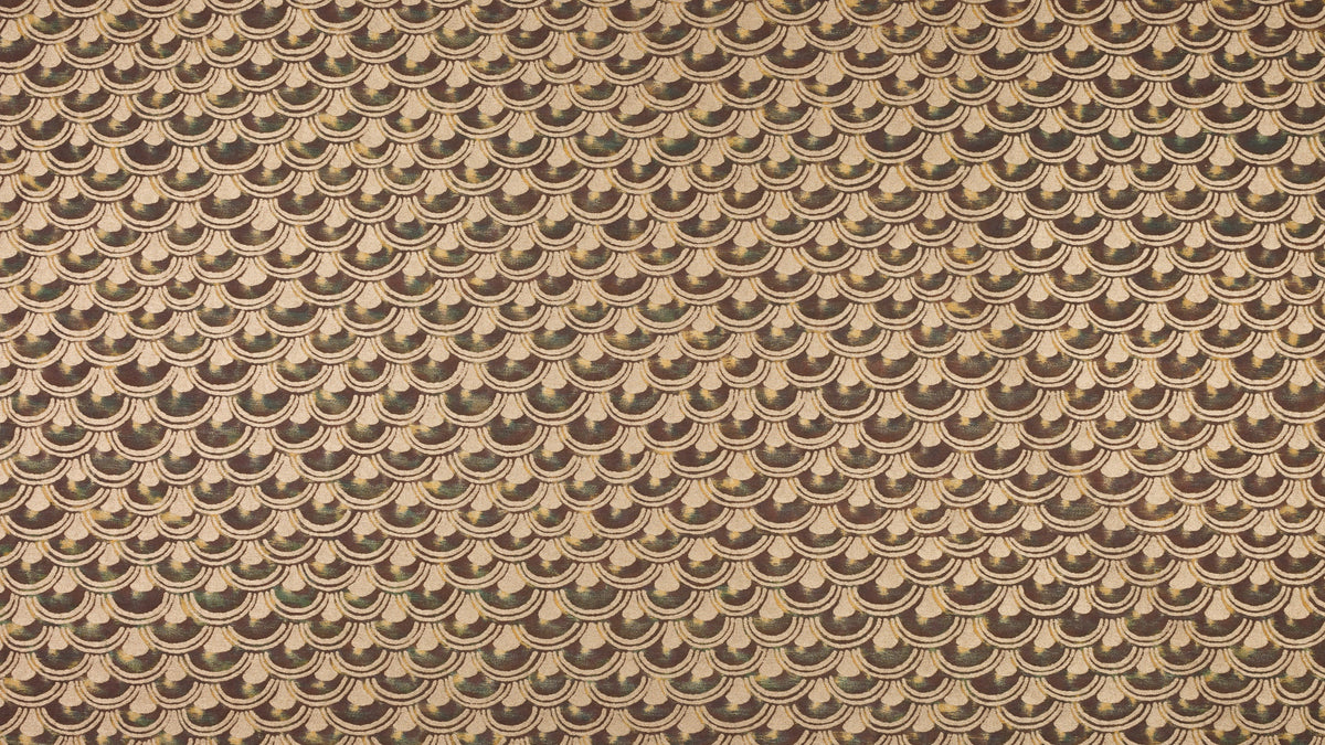 Papiro Tan, olive, plum & gold