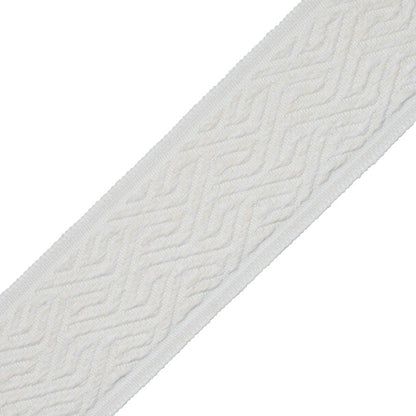 Labyrinth Border Trim by Samuel & Sons in Chalk