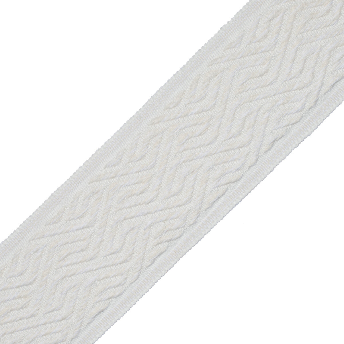 Labyrinth Border Trim by Samuel & Sons in Chalk