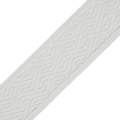 Labyrinth Border Trim by Samuel & Sons in Chalk